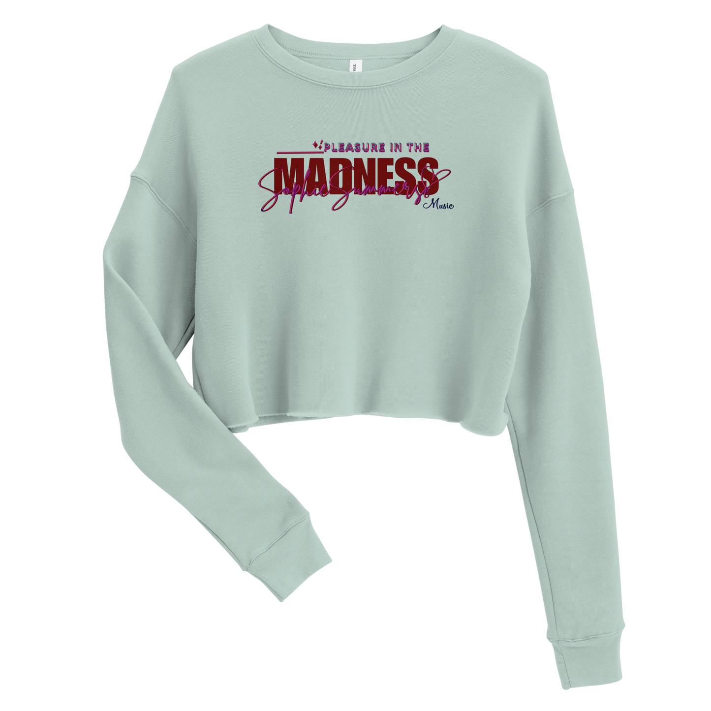 Sophie Summers Crop Sweatshirt - Pleasure In The Madness