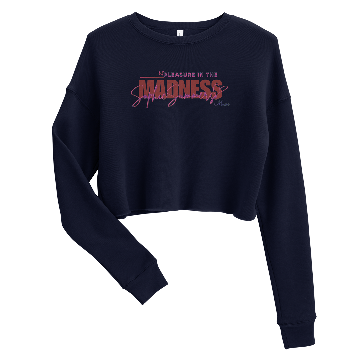 Sophie Summers Crop Sweatshirt - Pleasure In The Madness
